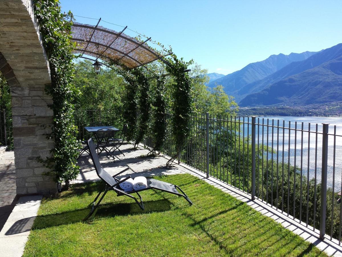 Villa Valuri Vista Magnifica Sul Lago Di Como Appartamento Piano Terra Vercana ภายนอก รูปภาพ