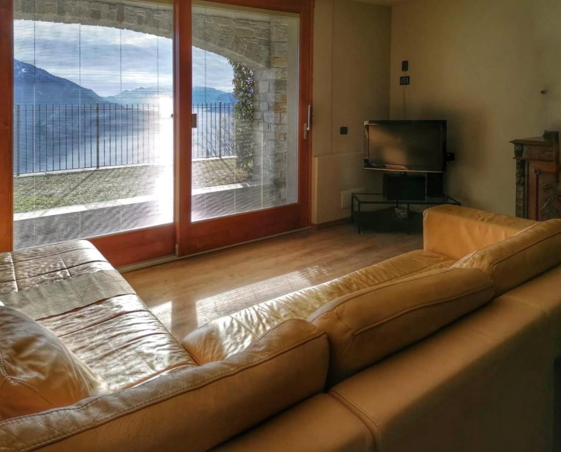 Villa Valuri Vista Magnifica Sul Lago Di Como Appartamento Piano Terra Vercana ภายนอก รูปภาพ